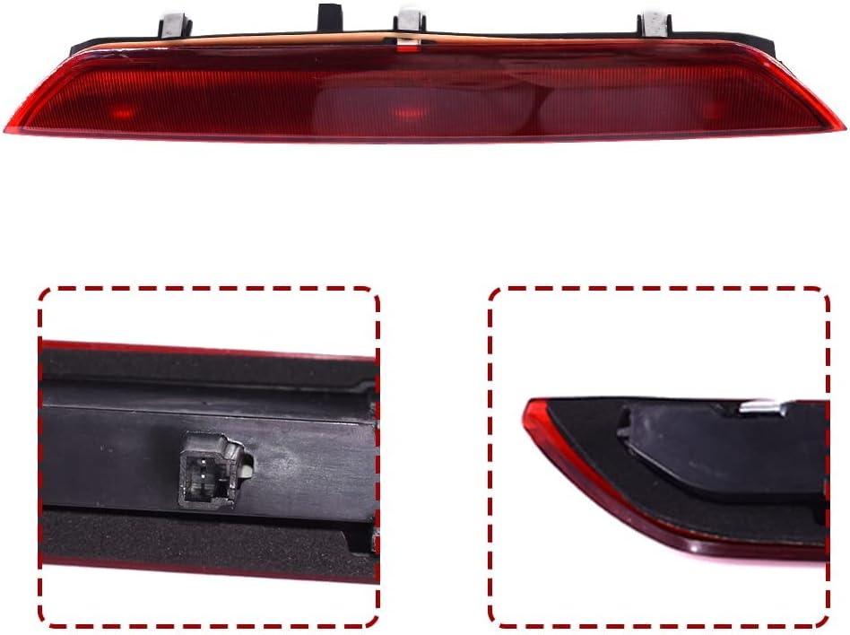 Rear Center Third 3rd Brake LED Light High Mount Stop Light Lamp Fits for 2015-2020 Ford Transit 150 Transit 250 Transit 350 350 HD