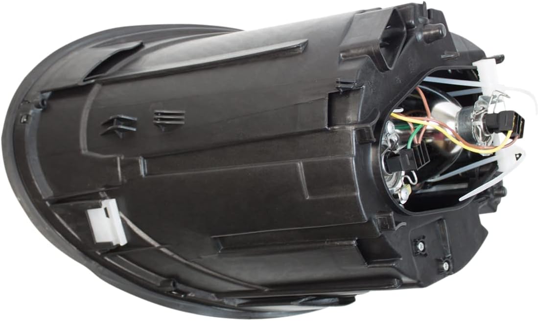 TYC Conjunto de faro delantero derecho compatible con Volkswagen Beetle 2006-2010