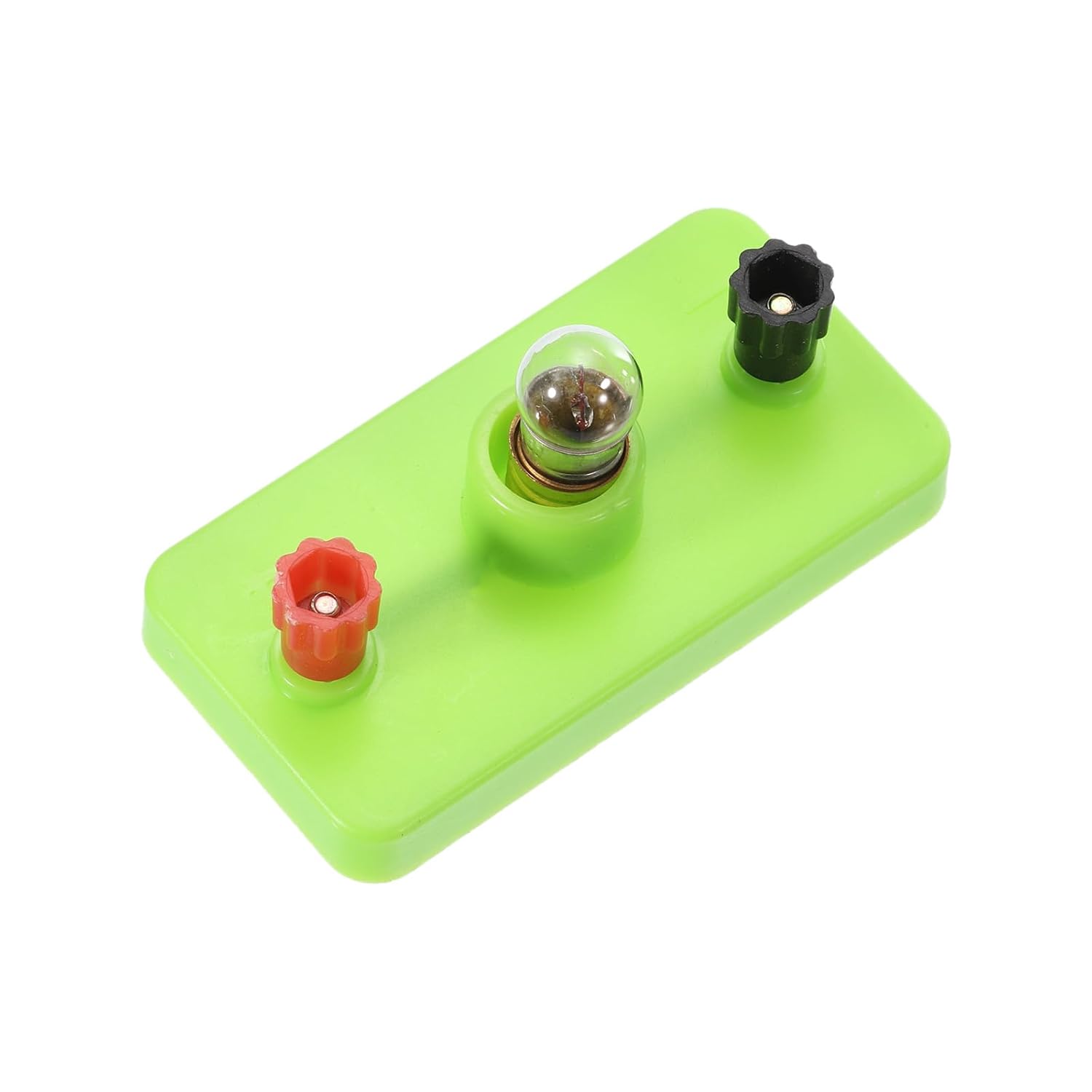 PATIKIL Enchufe de bombilla con bombilla de 1.5 V, 10 piezas de mini portalámparas base de lámpara para laboratorio de física, experimento