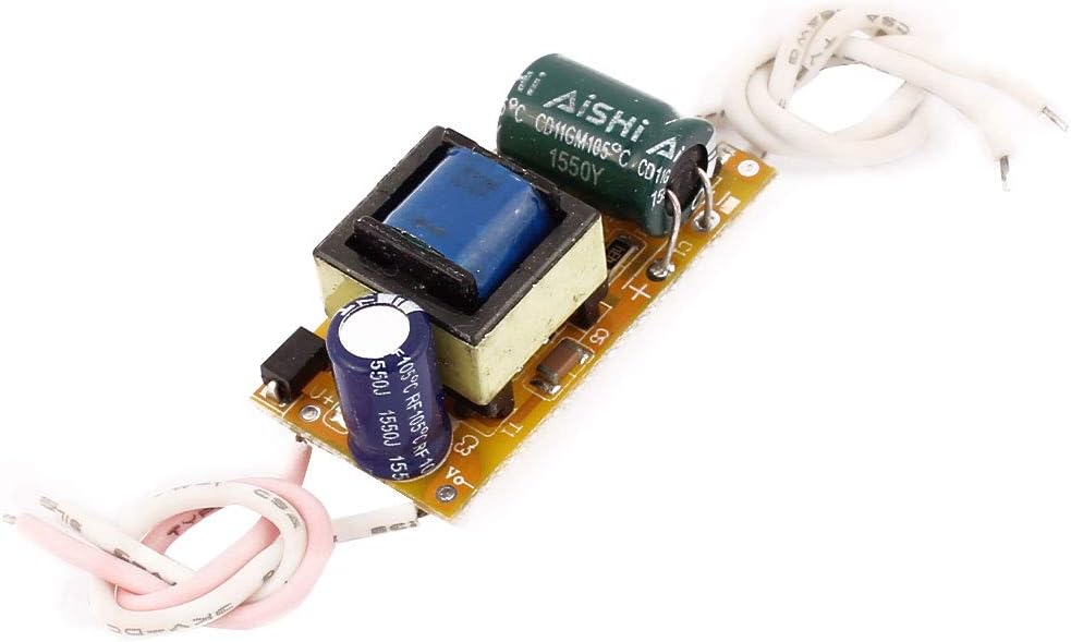 IIVVERR DC 12V-28V 280mA-300mA LED Driver Corriente constante hecho en Fuente de alimentación (4-7)x1W (DC 12V-28V 280mA-300mA LED Fuente de