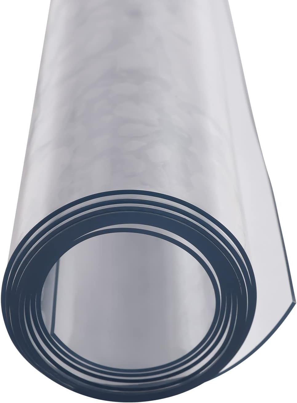Titunjian Protector transparente para mesa, 0.079in de grosor, tapete de PVC impermeable, protección superior de mesa para cocina, café, tocador (42