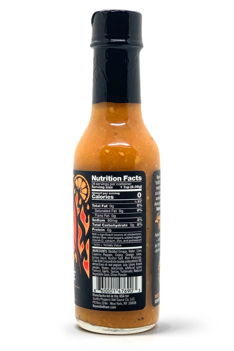 Bayou Gotham BAYOU BOURRE Louisiana Boil – Cayena, ajo, cebolla, apio, cítricos, maíz amarillo y papas rojas – Vegano, sin gluten, bajo en sodio –