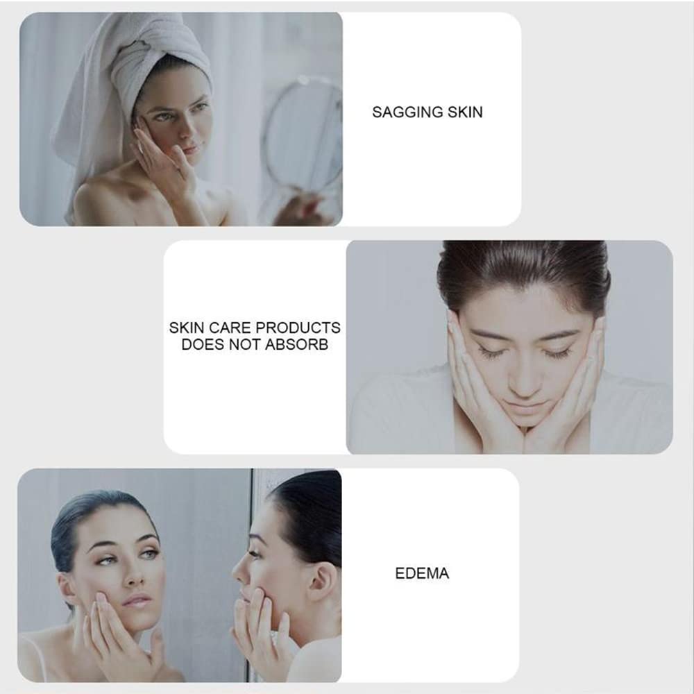 Varita de masaje de ojos blancos sin baterías Instrumento de belleza ocular Instrumento de masaje de elevación de ojos Instrumento de belleza de