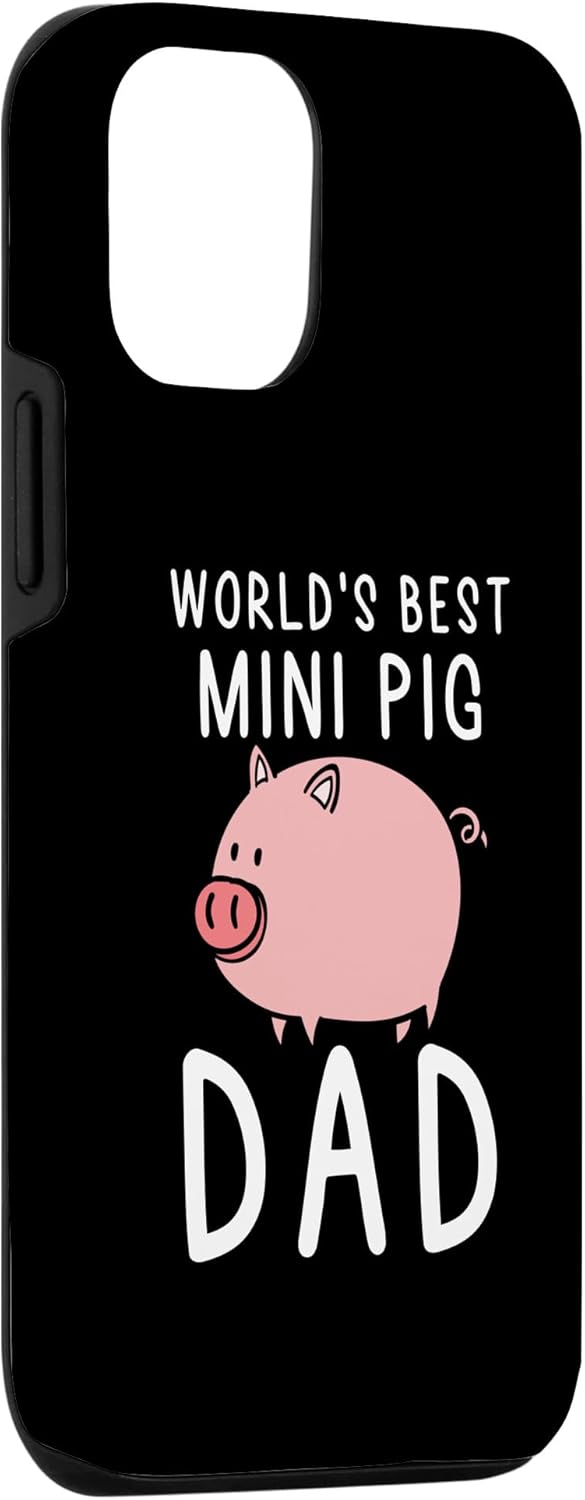 iPhone 14 Pro World’s Best Mini Pig Dad  Miniature Pig Owner Case
