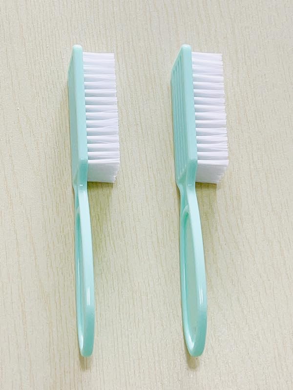 12 cepillos de uñas para limpiar las uñas, cepillo de limpieza con agarre de mango para uñas y pies, cepillo de polvo de uñas, herramientas de
