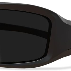 EDGE Brazeau Safety Glasses, Polarized Lenses, Non-Slip, ImpactScratch Resistant, 99.9% UV Protect, ANSI Z87 Rated (Black Frame, Smoke Vapor Shield) EDGE Brazeau Safety Glasses, Polarized Lenses, Non-Slip, ImpactScratch Resistant, 99.9% UV Protect, ANSI Z87 Rated (Black Frame, Smoke Vapor Shield)
