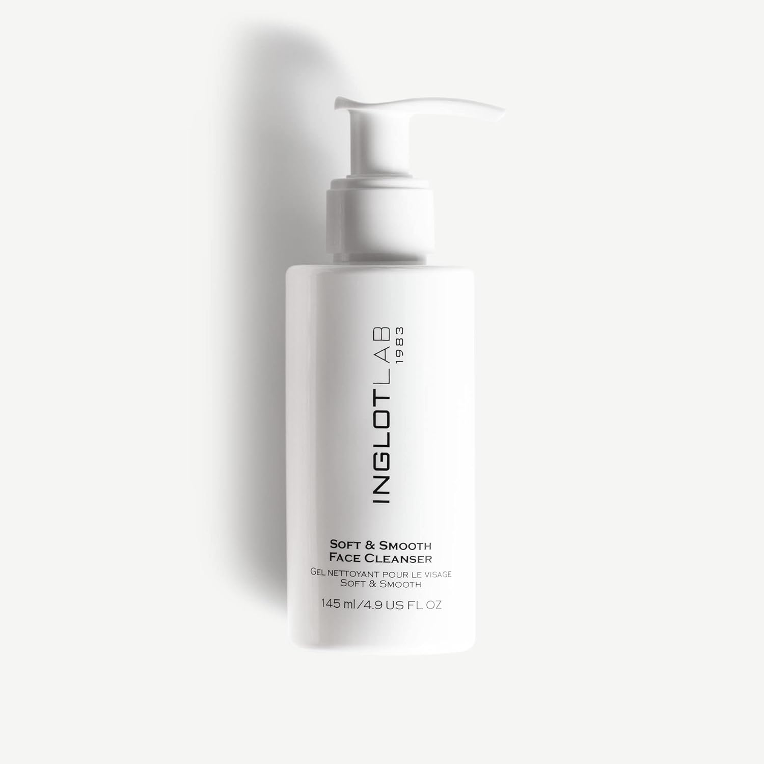 Inglot Gel limpiador facial suave y liso – Elimina imperfecciones y residuos de maquillaje y deja la piel aterciopelada suave e hidratada con