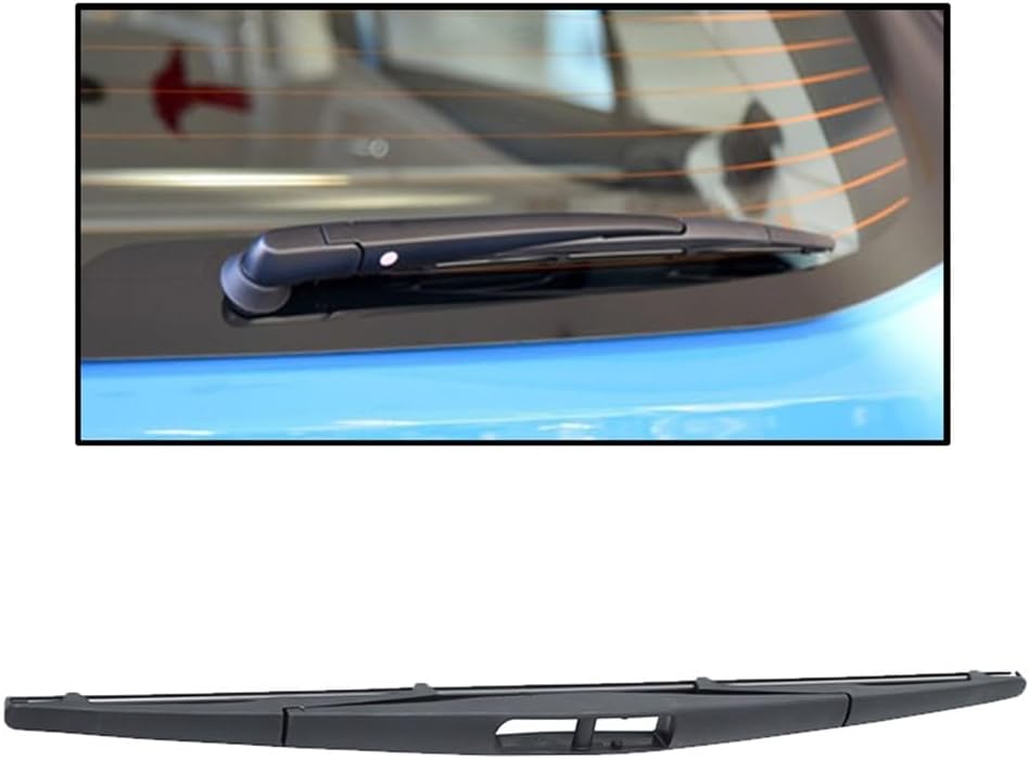 Juego de 3 limpiaparabrisas delantero y trasero compatible con Nissan X-Trail T31 2007-2013 parabrisas ventana de 24 pulgadas + 16 + 14 pulgadas
