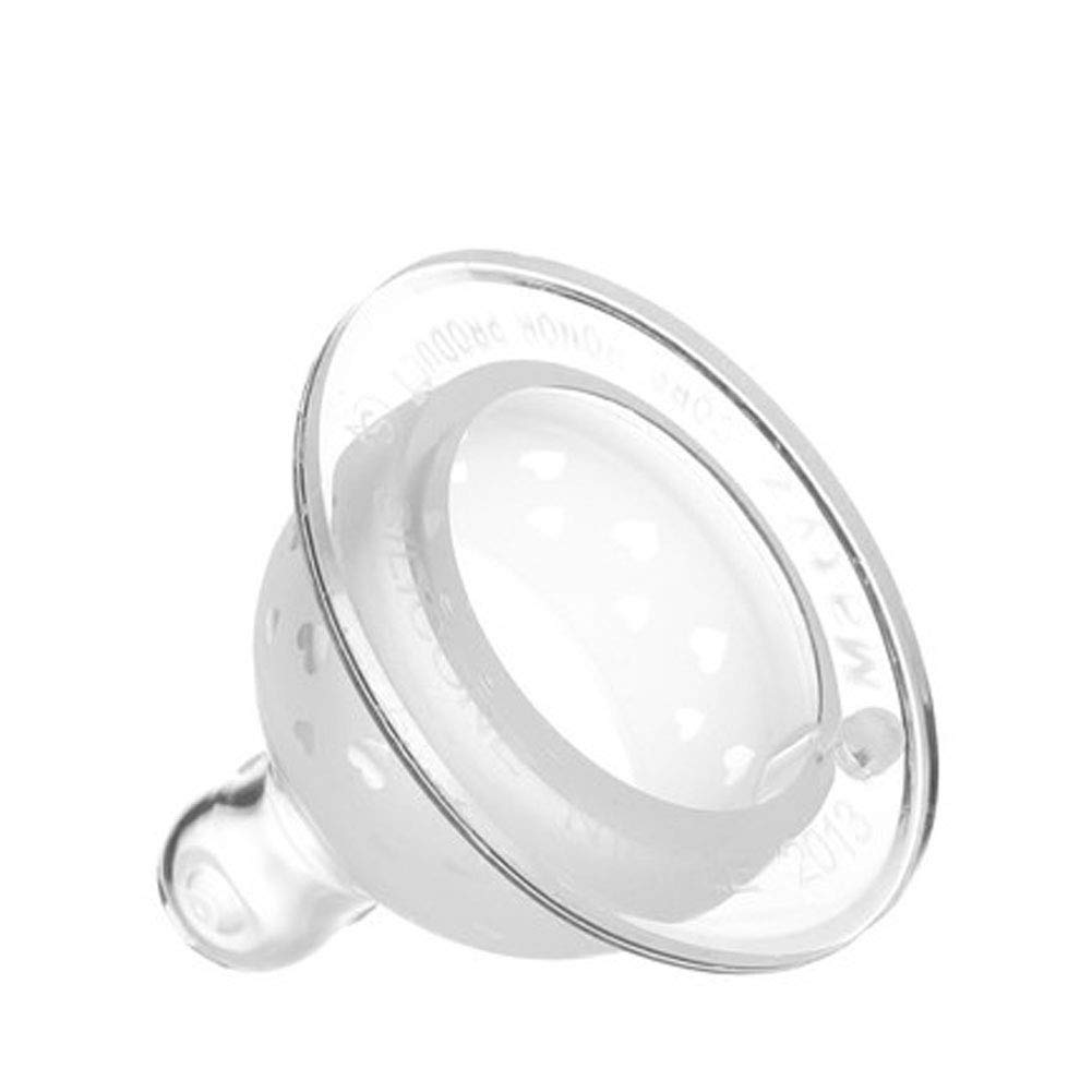 Paquete de 4 boquillas de repuesto de silicona para botellas Matyz de cuello ancho, flujo rápido, de 6 meses a 12 meses (talla L)