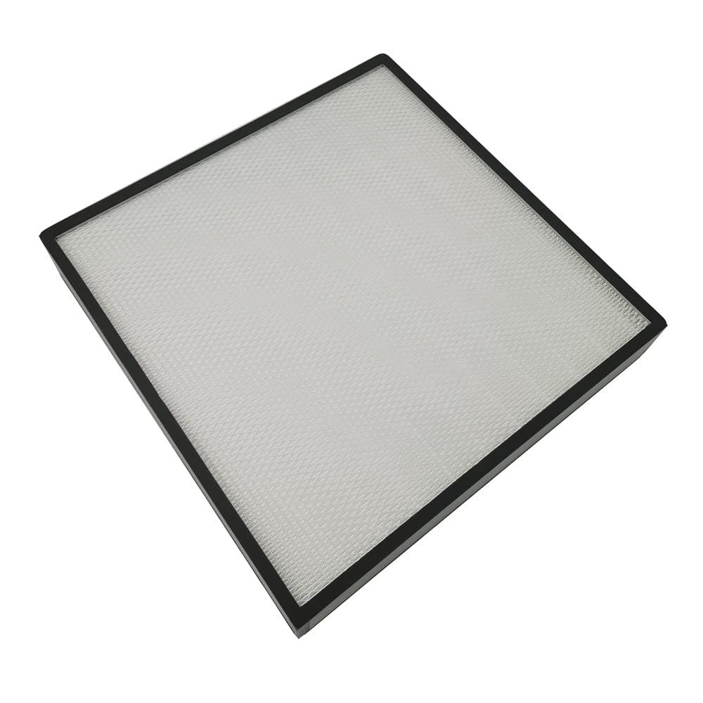 Filtros de reemplazo de filtro de alta eficiencia HEPA 22.44 × 22.44 × 3.15 in para banco limpio de flujo de aire de campana de flujo laminar