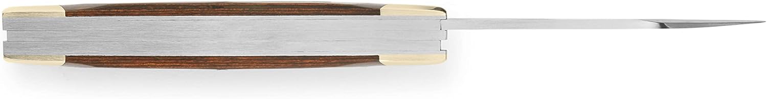 Buck Knives 0371BRS cuchillo de bolsillo con 3 hojas Stockman, con mango de madera