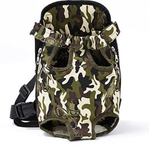 yelesley Mochila transportadora para perros y mascotas, malla de camuflaje, productos de viaje al aire libre, bolsas transpirables con asa de hombro yelesley Mochila transportadora para perros y mascotas, malla de camuflaje, productos de viaje al aire libre, bolsas transpirables con asa de hombro