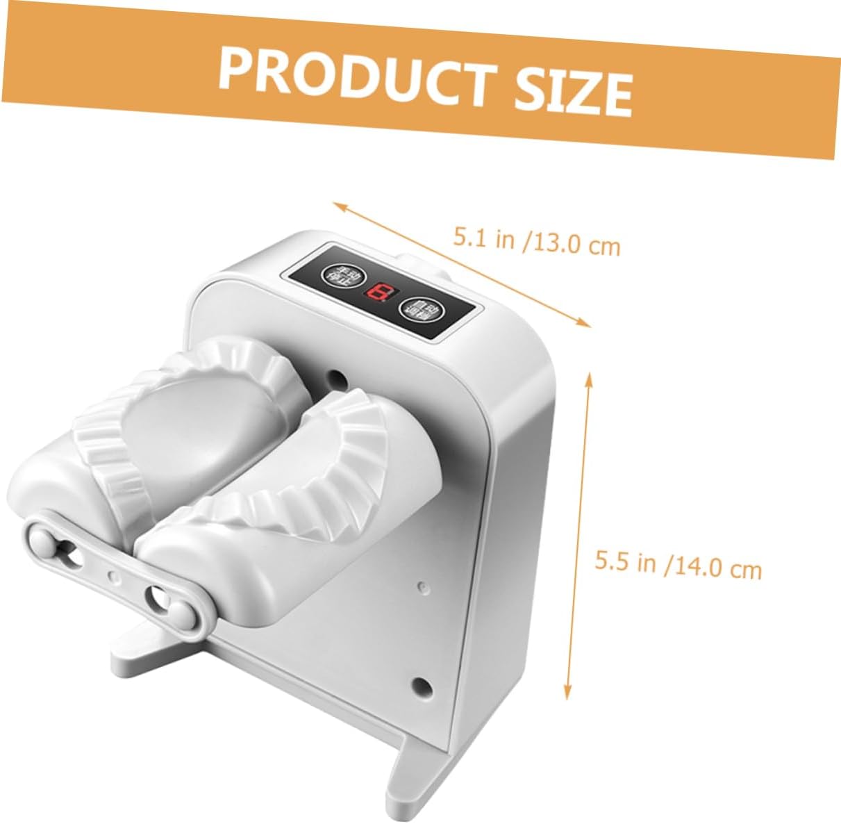 RUNROTOO Máquina para hacer masas de pasta para hacer albóndigas, prensatelas, herramienta para hacer masas, prensa para la piel, albóndigas, moldes