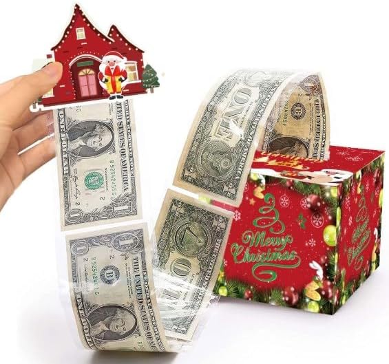 Caja de dinero para regalo en efectivo, tarjeta de feliz cumpleaños, caja de regalo sorpresa para padres y amantes, forma creativa de dar regalos en