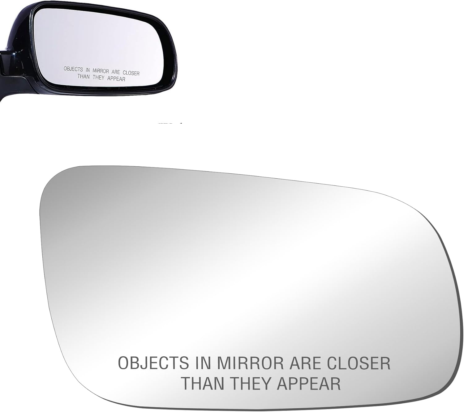 Cristal de repuesto para Volkswagen VW  1999-2002 Cabrio 1999-2006 Golf 1999-2005 Jetta 1998-2004 Passat Passenger lado derecho derecho con adhesivos