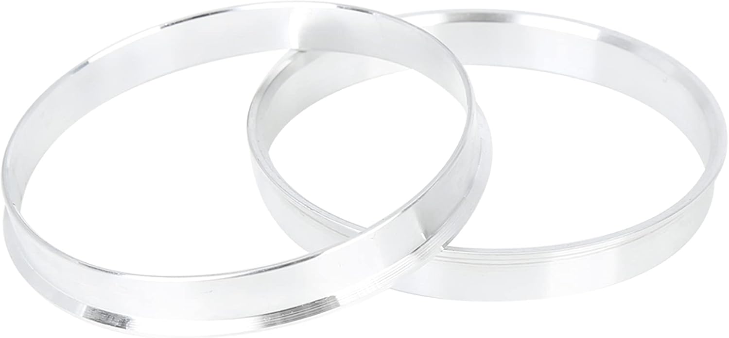 X AUTOHAUX 4pcs 72,6 a 2.760 in aleación de aluminio coche Hub Centric anillos rueda agujero espaciador
