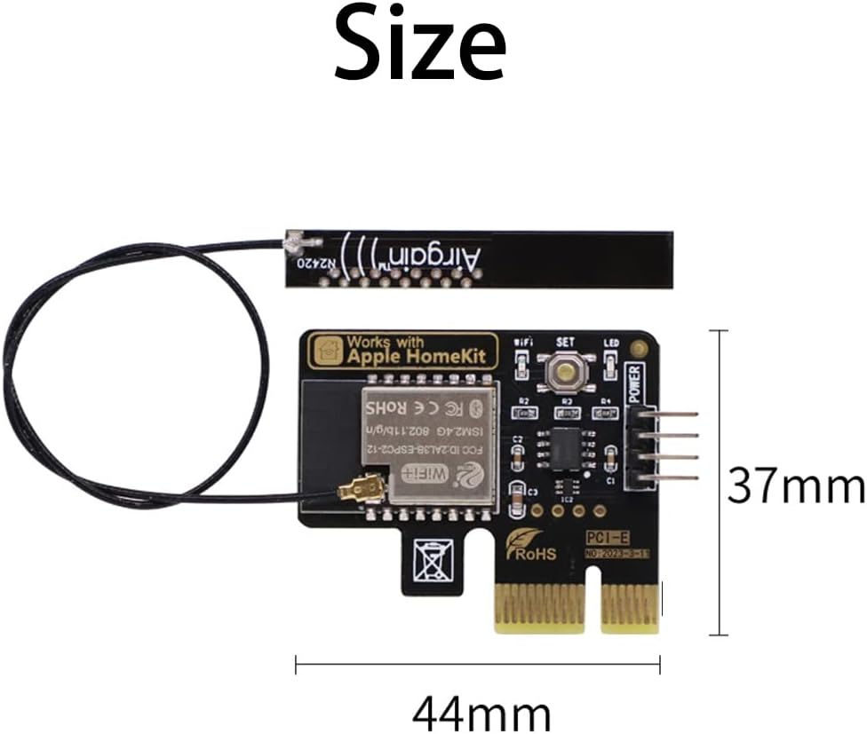 Otcboimo Interruptor de alimentación de PC, interruptor remoto de computadora, tarjeta de arranque, computadora de escritorio, interruptor de
