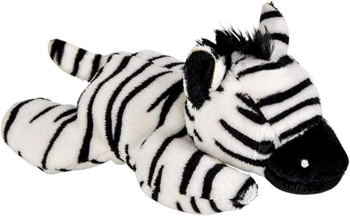 Forest & Twelfth Cebra de peluche, mini juguete de peluche para niños, recuerdos de fiesta de safari y bolsas de golosinas, premios de caja del
