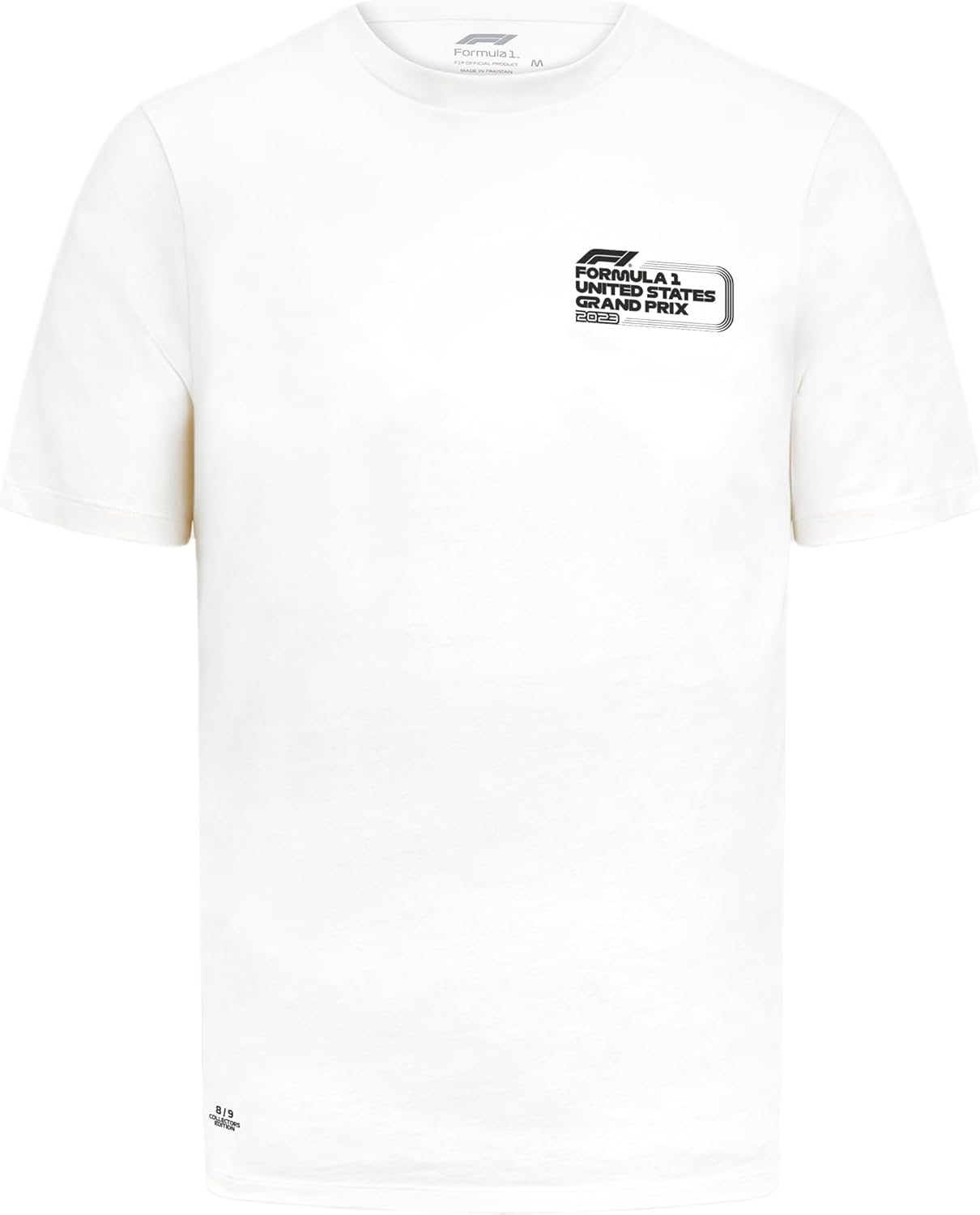 Formula 1 – Producto Oficial – Camiseta F1 Austin 2023 – Unisex – Blanco, Blanco