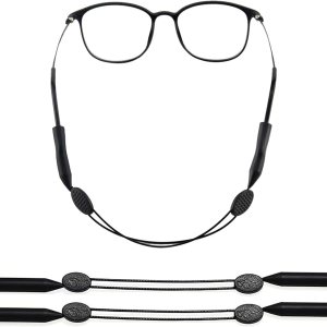 2 correas ajustables para gafas, correa para lentes de sol sin cola, correa para gafas deportivas, correa de soporte para gafas, correa para lentes 2 correas ajustables para gafas, correa para lentes de sol sin cola, correa para gafas deportivas, correa de soporte para gafas, correa para lentes