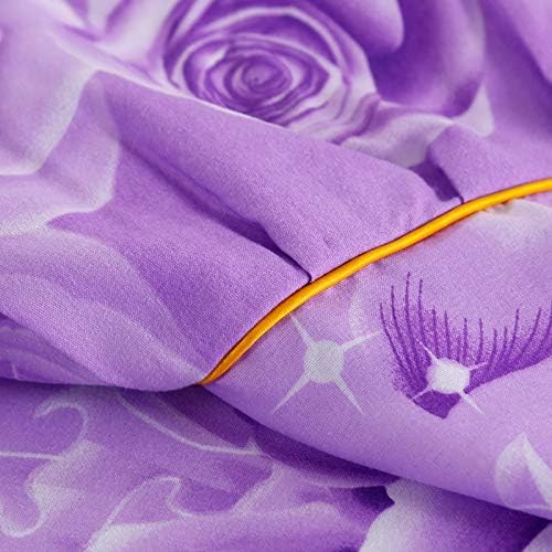 Juego de cubrecama, 3 piezasjuego de cama plisada, falda de cama, sábanas, fundas de almohada, juego de ropa de cama transpirable para dormitorio