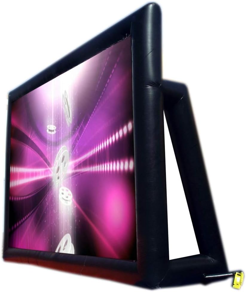 Pantalla de proyector, lanzamiento 6x4M 4.4×2.5M 16 9 200 pulgadas pantalla inflable de cine TV pantalla de visualización al aire libre pantallas de