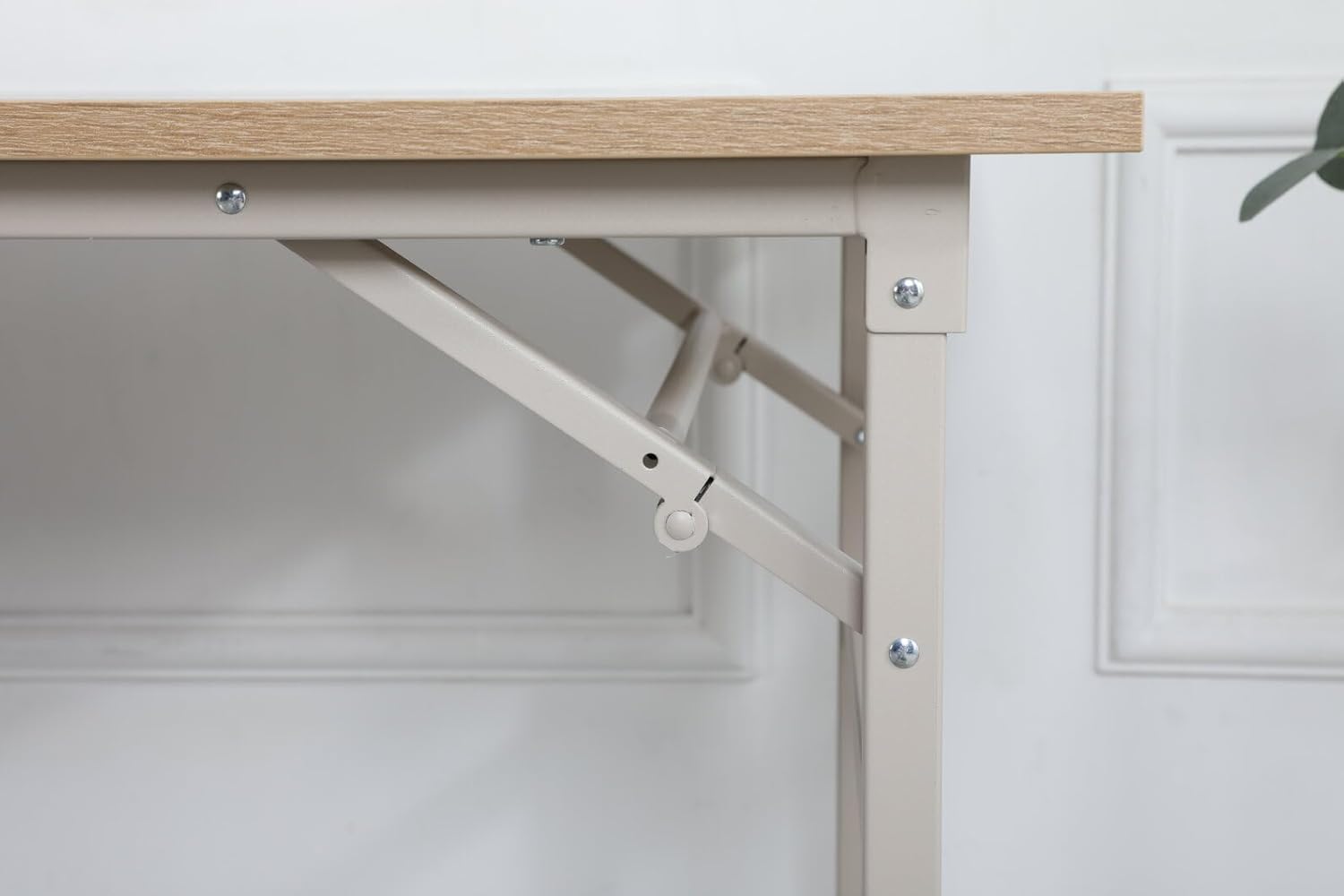 Escritorio, mesa plegable, escritorio de computadora con almohadilla ajustable para las piernas, escritorios de oficina en casa, escritorio de