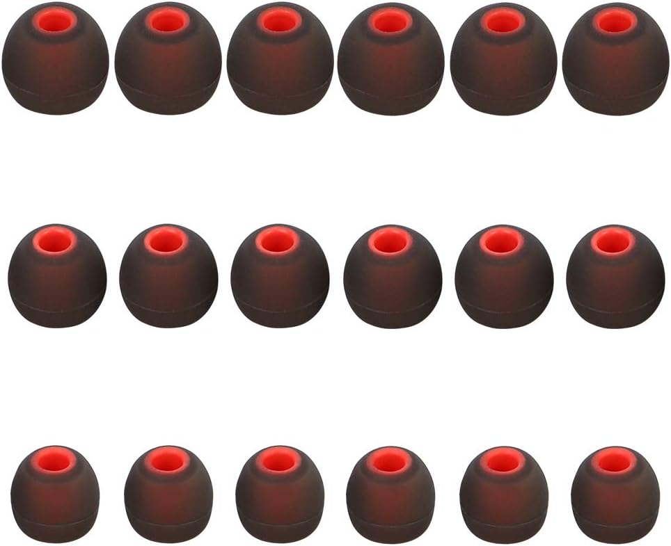 Brandless Puntas de silicona para auriculares de repuesto para auriculares Tapón Eartips Tips Eargels 9 pares SML