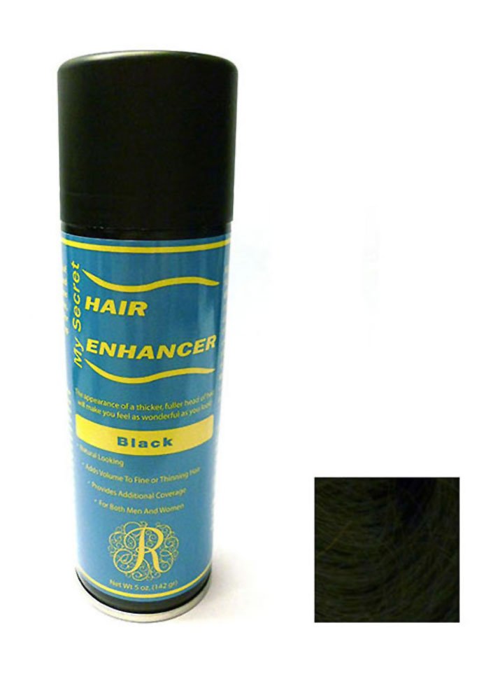 My Secret Hair Enhancer Aerosol, Negro 5 oz (142 g)