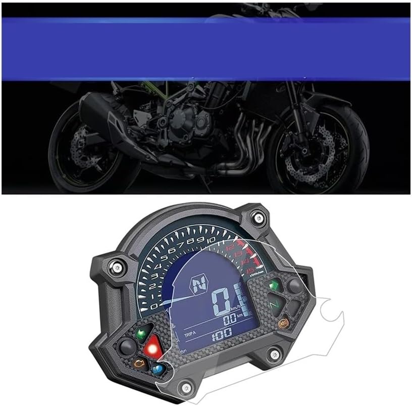 Protector de pantalla de salpicadero para Ka & wasaki Z400 2019-2020 Z650 2017-2019 Z900 Protector de pantalla de salpicadero de motocicleta,