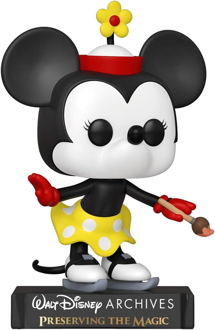 Funko Pop! Minnie Disney Archives Set de 5 – Princesa Minnie (1938), Minnie (2013), On Ice (1935), Plane Crazy (1928) y Totally Minnie (1988)