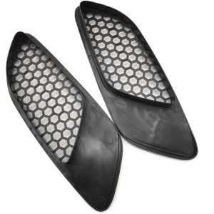 2 cubiertas negras brillantes para BMW E90 E91 E92 E93 M3 Style 2 cubiertas negras brillantes para BMW E90 E91 E92 E93 M3 Style