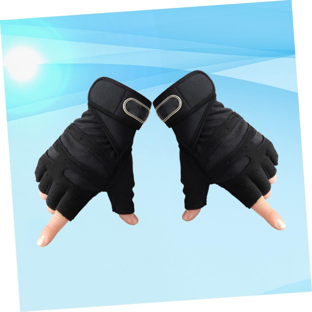 VANZACK 3 Pairs Sports Gloves Weight Lifting Gloves Hand Muffs for Men Exercise Gloves Outdoor Gloves Up Gloves Mens Glives Fitness Gloves for Men