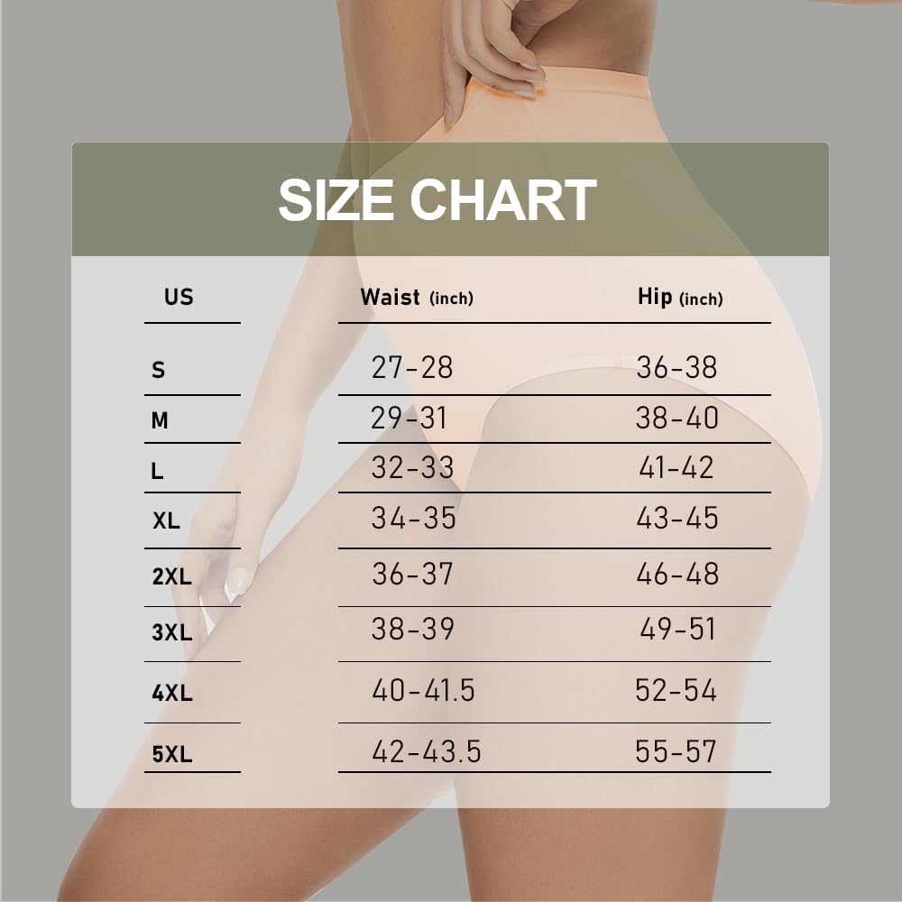 Battewa Ropa interior para incontinencia para mujer, lavable, a prueba de fugas, ropa interior de algodón de cintura alta de 1.7 fl oz para fugas de