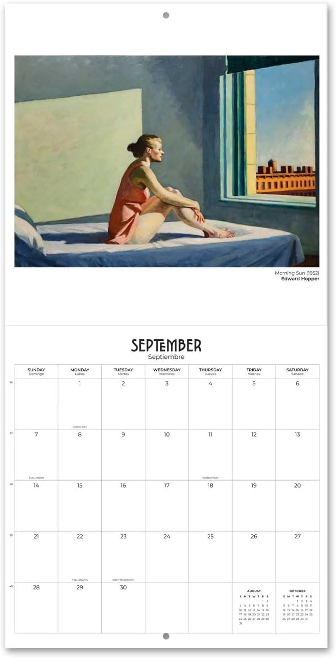 FSC – Calendario de pared 2025 de 12 x 12 pulgadas, sin plástico, comienza la semana del domingo, calendario de pared cuadrado, calendario de