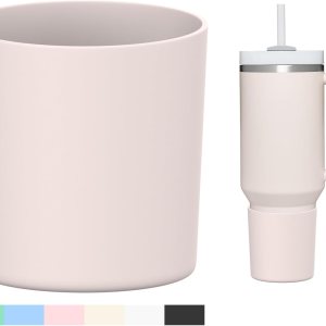 WUQID Bota de silicona superior compatible con Stanley Quencher H2.0 de 40 onzas, 30 onzas, 20 onzas y IceFlow Flip de 30 onzas 20 onzas, se adapta WUQID Bota de silicona superior compatible con Stanley Quencher H2.0 de 40 onzas, 30 onzas, 20 onzas y IceFlow Flip de 30 onzas 20 onzas, se adapta