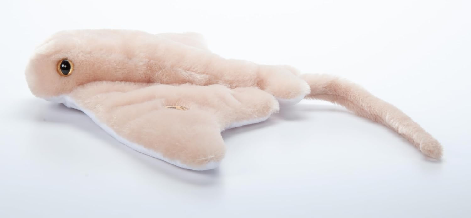 The Petting Zoo Cownose Ray – Peluche de peluche, regalos para niños, animales marinos Wild Onez, juguete de peluche de rayas de 24 pulgadas de