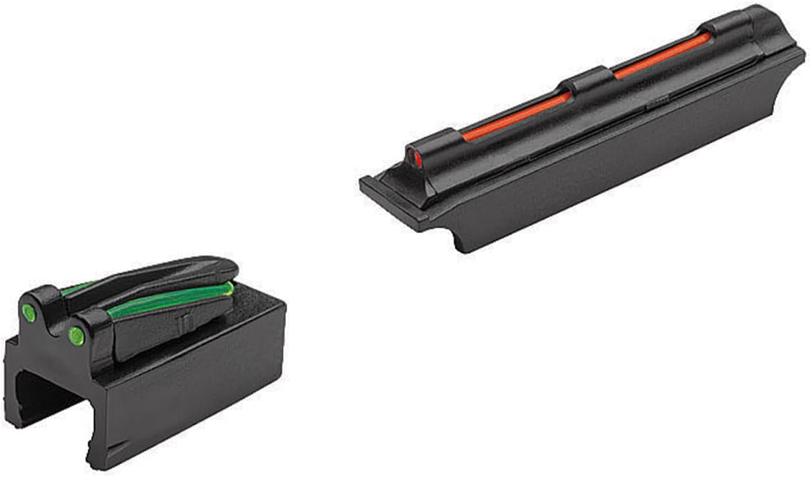 TRUGLO Magnum Gobble Dot – Mira de 3 puntos para pistolas de costilla ventiladas, rojoverde
