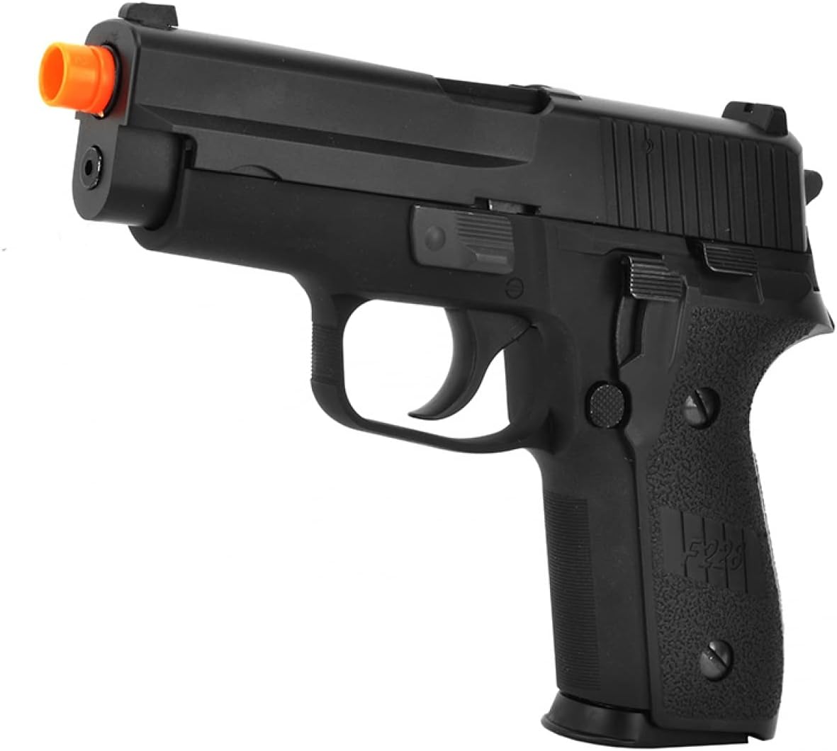 Pistola de Airsoft GBB de gas de la serie F228 (Color Negro)—WE-Tech