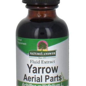 Nature’s Answer Yarrow Flowers – Extracto sin alcohol de 1 onza  Apoya el bienestar general  Sin gluten, sin OMG, 100% vegano, sin conservantes ni Nature’s Answer Yarrow Flowers – Extracto sin alcohol de 1 onza  Apoya el bienestar general  Sin gluten, sin OMG, 100% vegano, sin conservantes ni