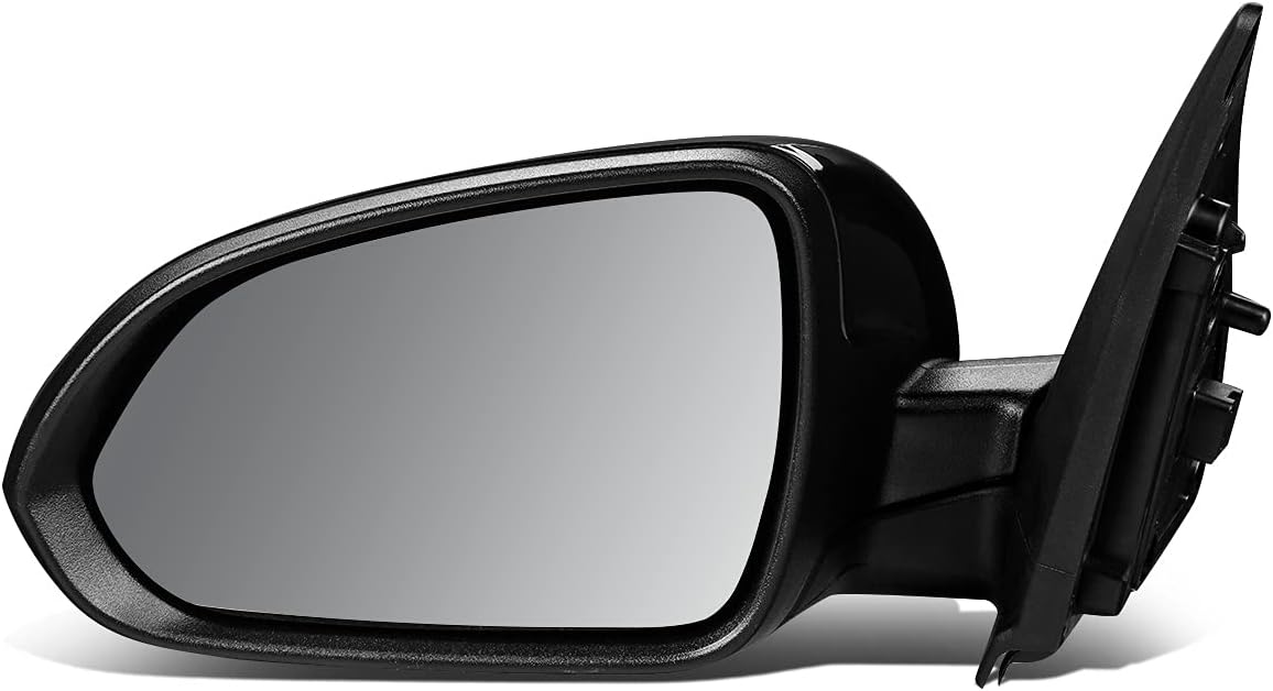 DNA Motoring OEM-MR-KI1320218 – Espejo retrovisor de puerta lateral del conductor con ajuste eléctrico calefactable compatible con Rio 2018-2020