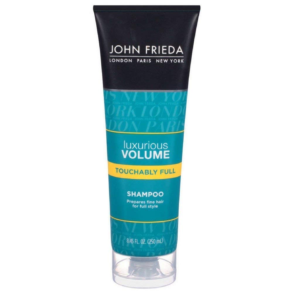 John Frieda Lujoso volumen Touchably Full Shampoo 8.45 oz (paquete de 4)