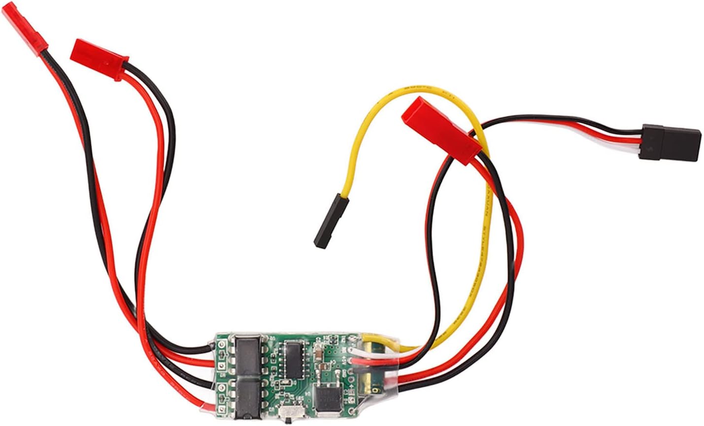 Reemplazo ESC cepillado RC, controlador de velocidad de motor cepillado RC Protección de pérdida de señal del acelerador para actualización