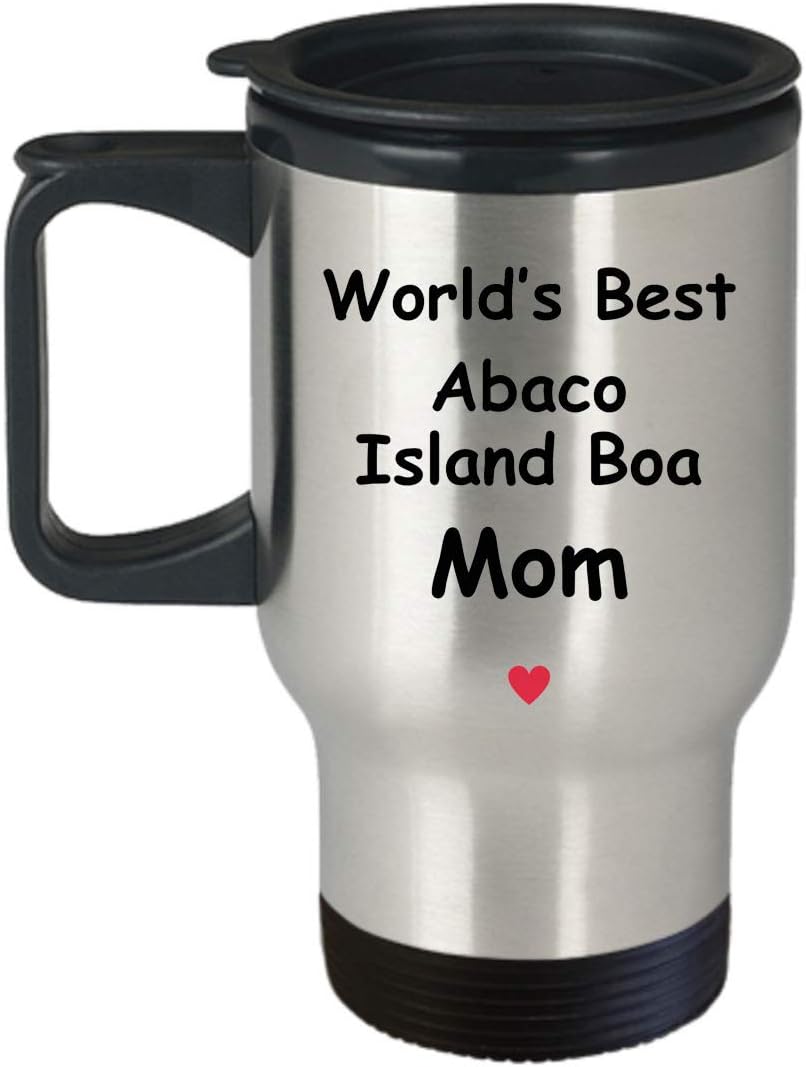 Gift For Abaco Island Boa Mom – World’s Best – Fun Novelty Gift Idea Coffee Tea Cup Funny Presents Birthday Christmas Anniversary Thank You