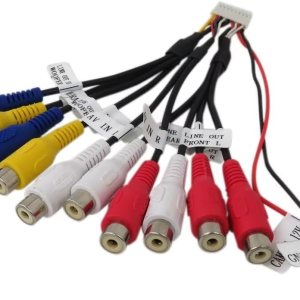 Accesorios de salida de entrada de video AV, alto rendimiento, duradero, piezas de repuesto reemplazan el preamplificador de conector premium de 18 Accesorios de salida de entrada de video AV, alto rendimiento, duradero, piezas de repuesto reemplazan el preamplificador de conector premium de 18