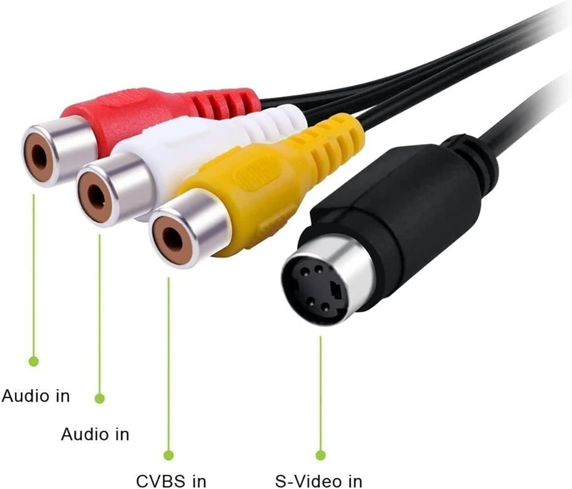 Top-Longer Convertidor de cinta de cassettegrabadora de video USB para VHS a DVD, casetes magnéticos con Windows 1110 y Mac OS X Ventura