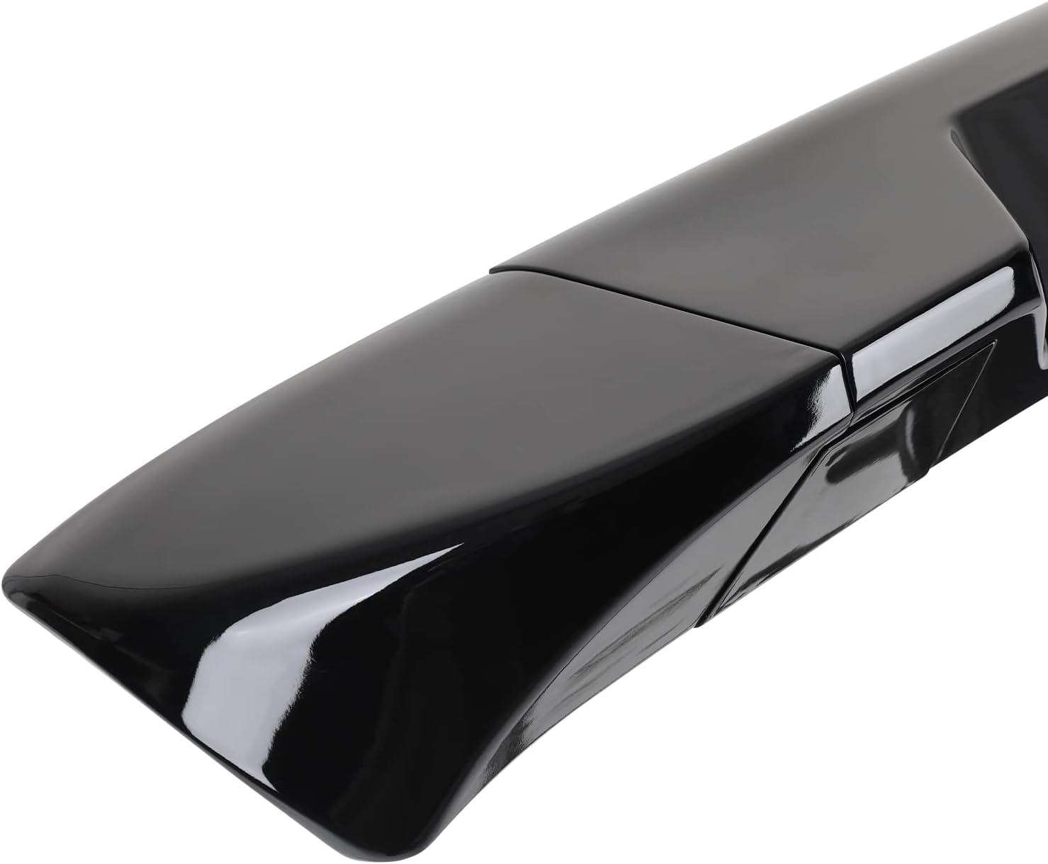 Spec-D Tuning Alerón de techo de cabina ABS negro brillante para modelos Ford F250, F350 y F450 2011-2016