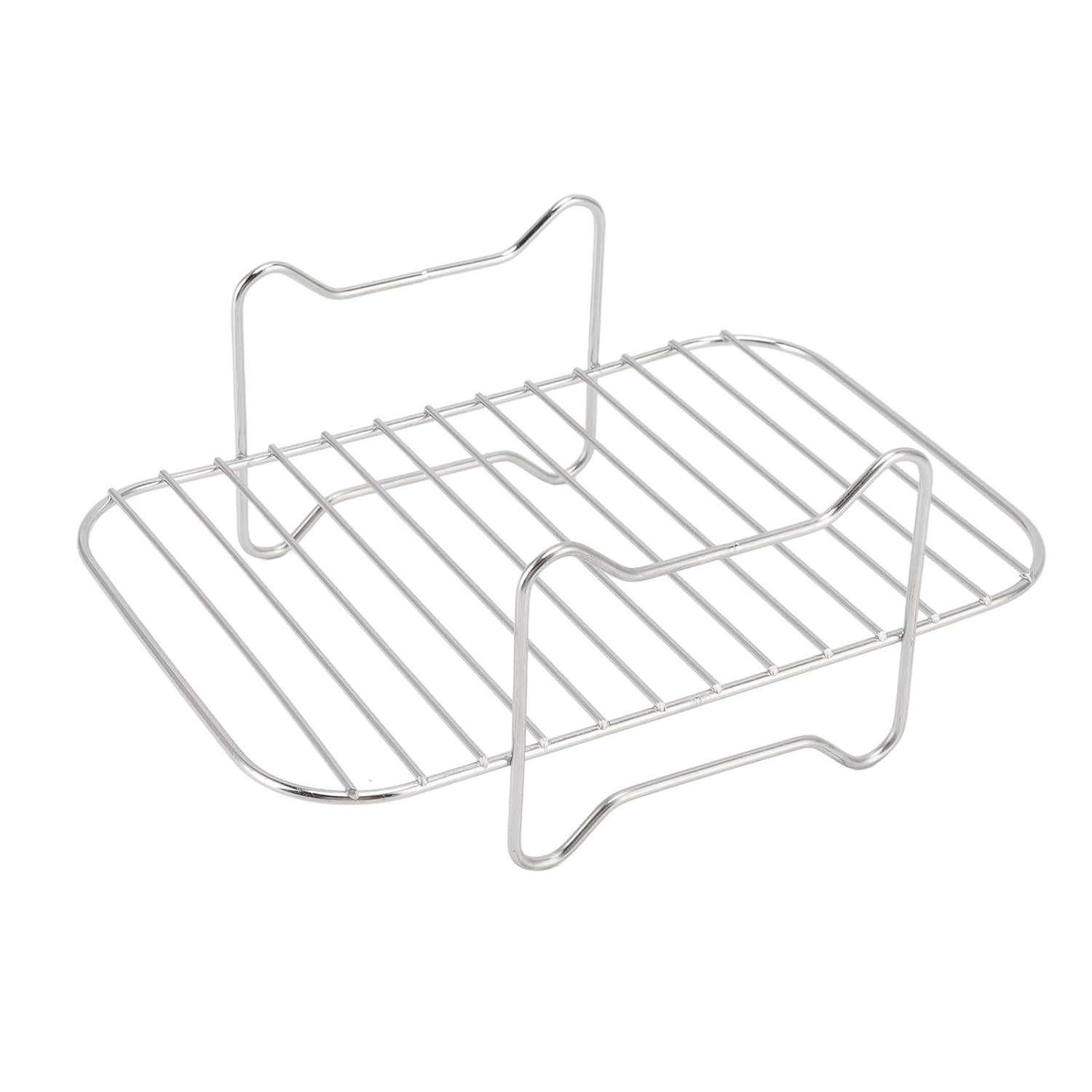 Freidora de acero inoxidable, multiusos para cocinar, para hornear, accesorios para freidora Ninja Foodi DZ201 401