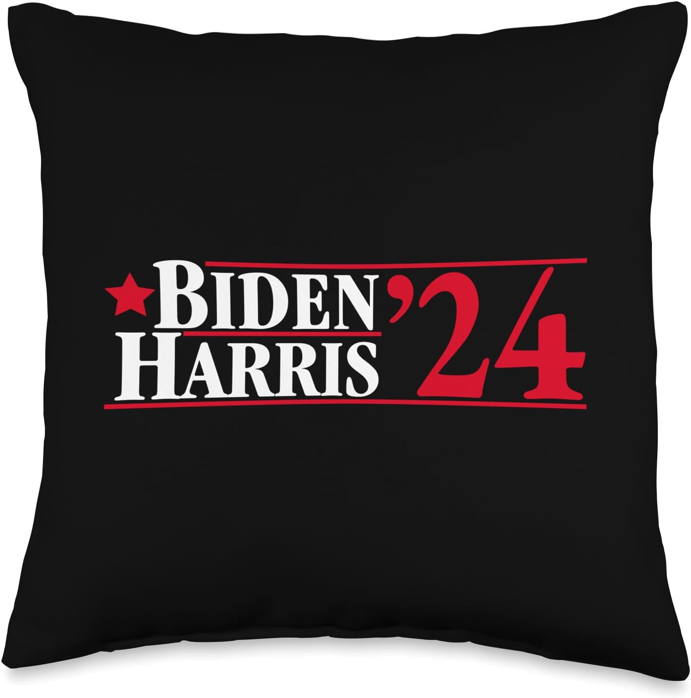 Joe Biden 2024 y Kamala Harris – Almohada retro, 16 x 16 pulgadas, multicolor