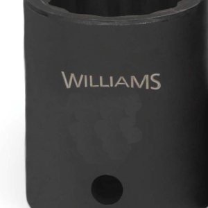 Williams 37627 – Enchufe de impacto estándar de 1.063 in, 12 puntos Williams 37627 – Enchufe de impacto estándar de 1.063 in, 12 puntos